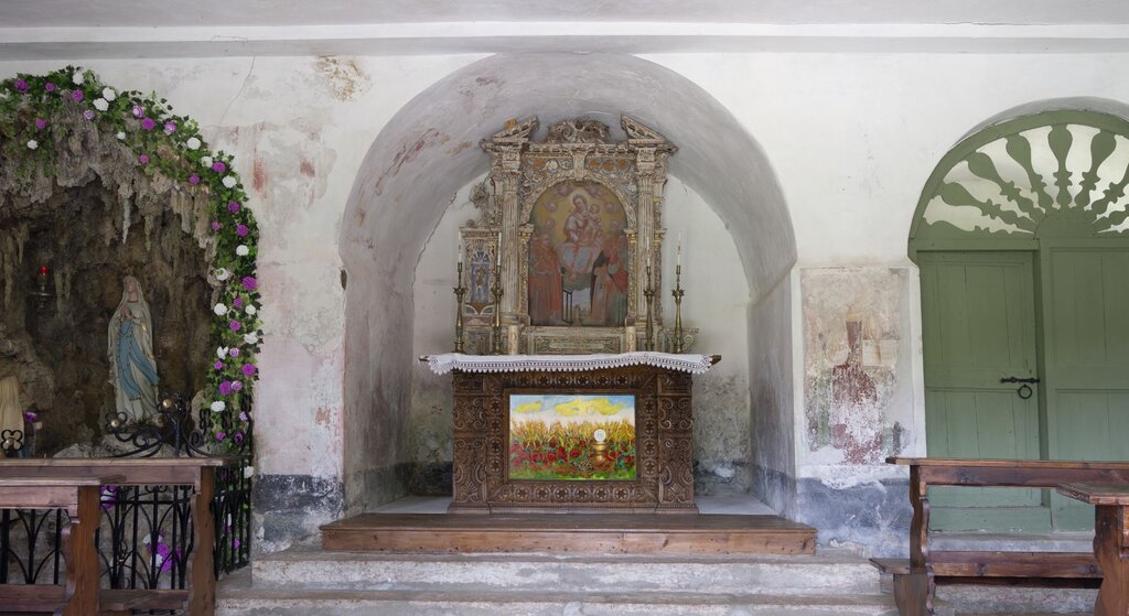 4. Interno Della Chiesa Di San Donato   Castello Di Zumelle | &copy; Marco Zucco ph, Archivio Provincia di Belluno
