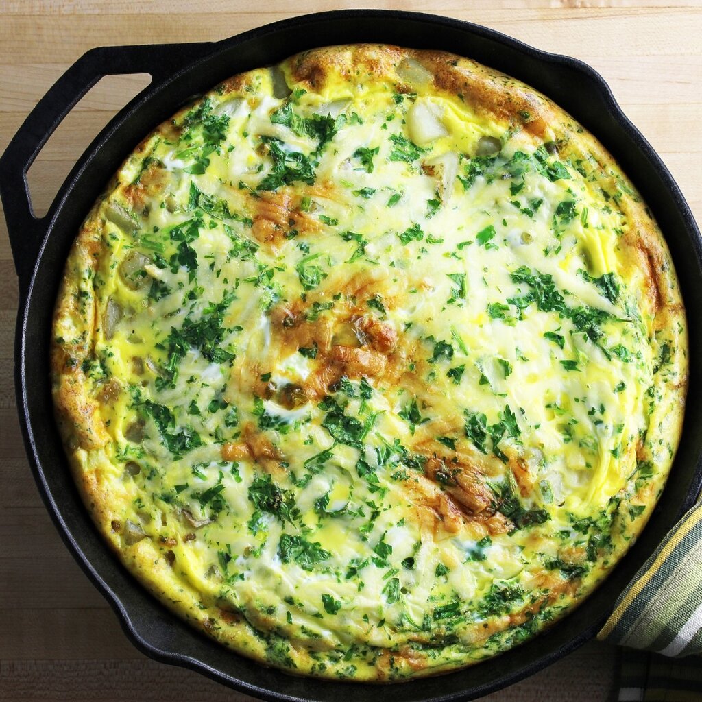 Frittata Erbe Intera