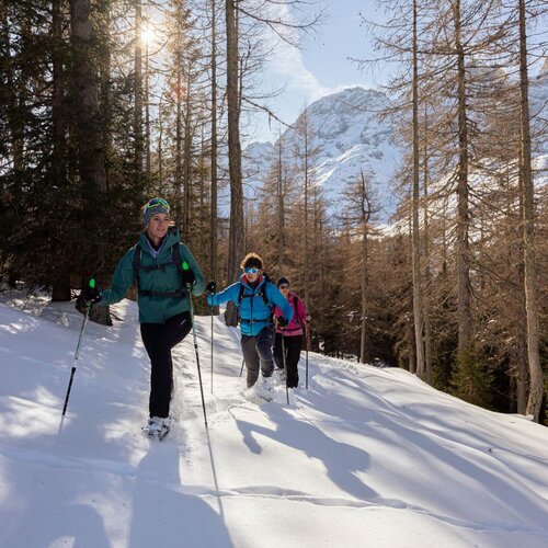 Uscita con le ciaspole