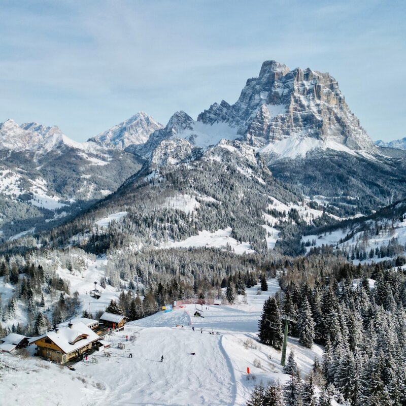 Alleghe Invernale Cr Alleghe Funivie   Cima Fertazza   Pelmo | © Alleghe funivi