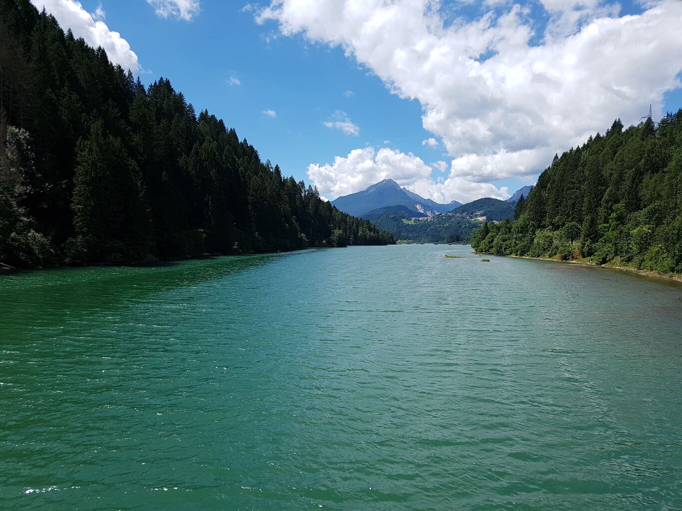 Der See von Centro Cadore