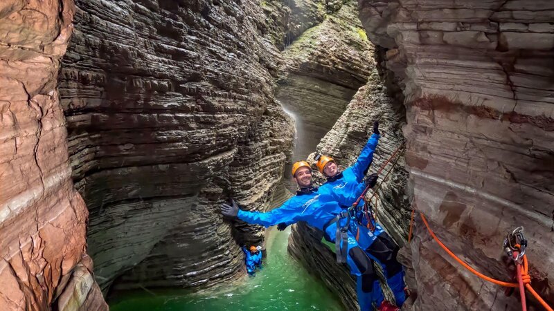 Canyoning in Val maor