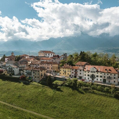 Vista di Mel di Borgo Valbelluna